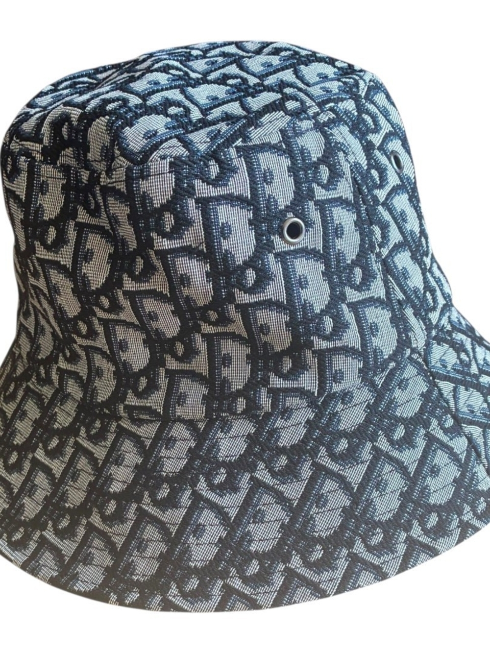 Style Navy Patterned Bucket Hat